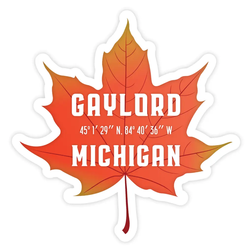 Gaylord Maple Leaf, Michigan - Graphic (2020)