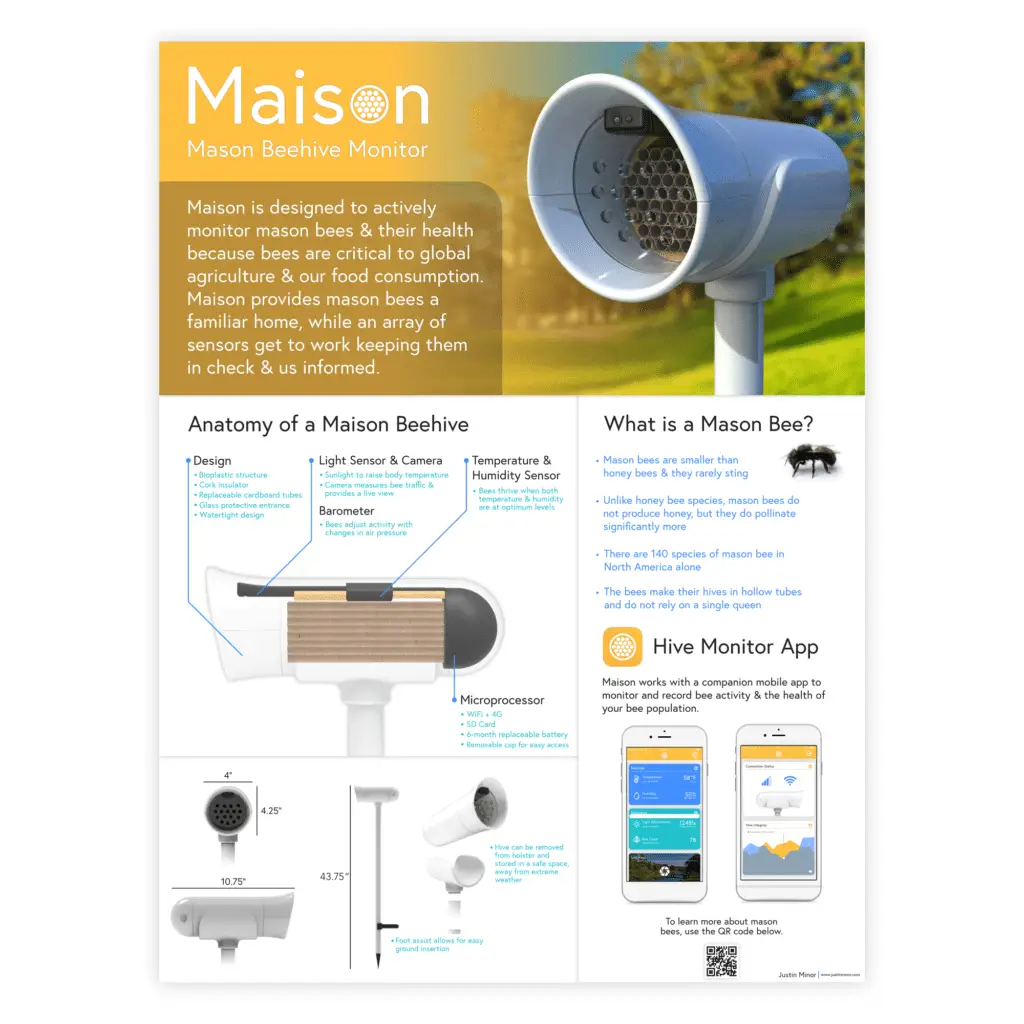 Maison Beehive Monitor - Product Design (2018)