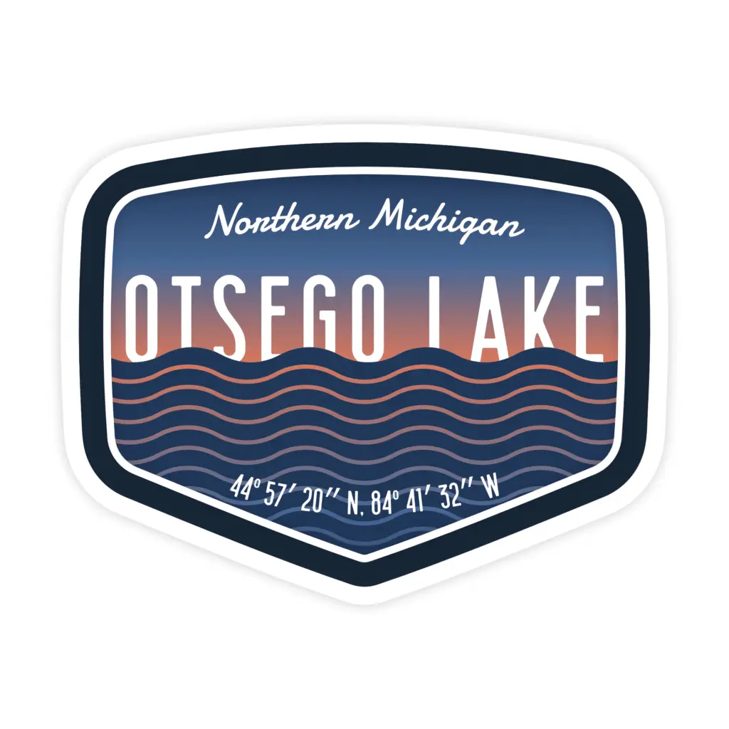 Otsego Lake, MI - Graphic (2020)