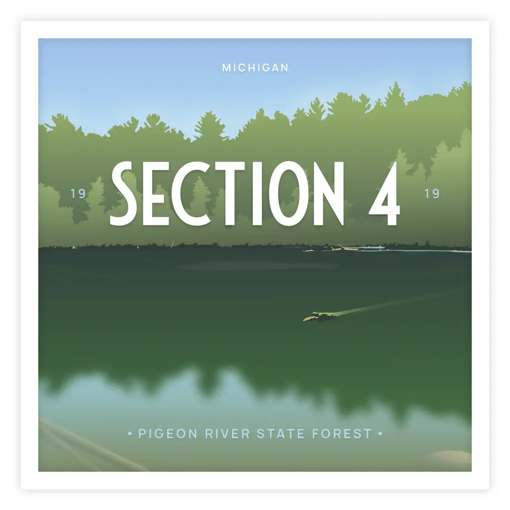 Section 4, Pigeon River - Graphic (2020)